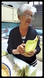 Tia Menita making Cuban tamales. How many tamales have those hands made?